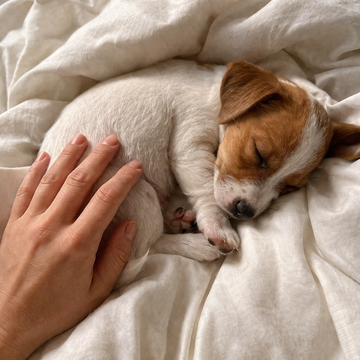 Sleeping puppy